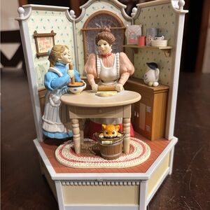 Vintage Enesco “Claire De Lune” Multi-Action Music Box Cooking Lessons